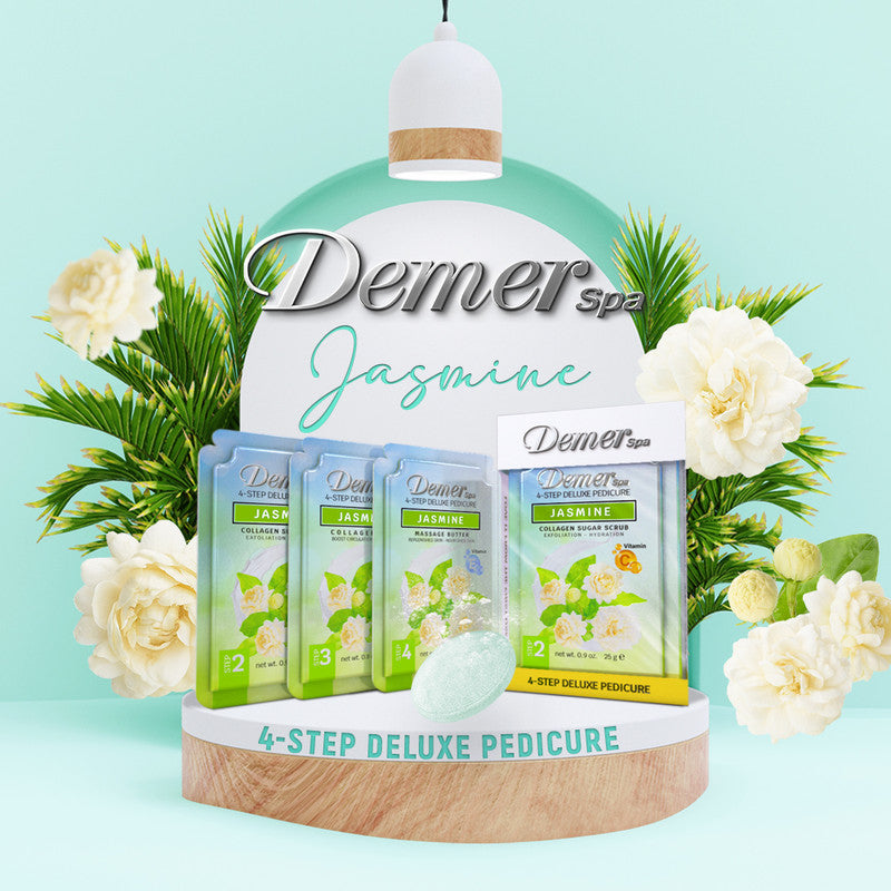 Demer 4 in 1 Pedicure - Jasmine 1 Kit - 60 Kit/Case
